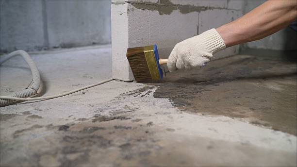 SJ Waterproofing Pros Waterproofing coverage map for Harlan, KY and surrounding area
